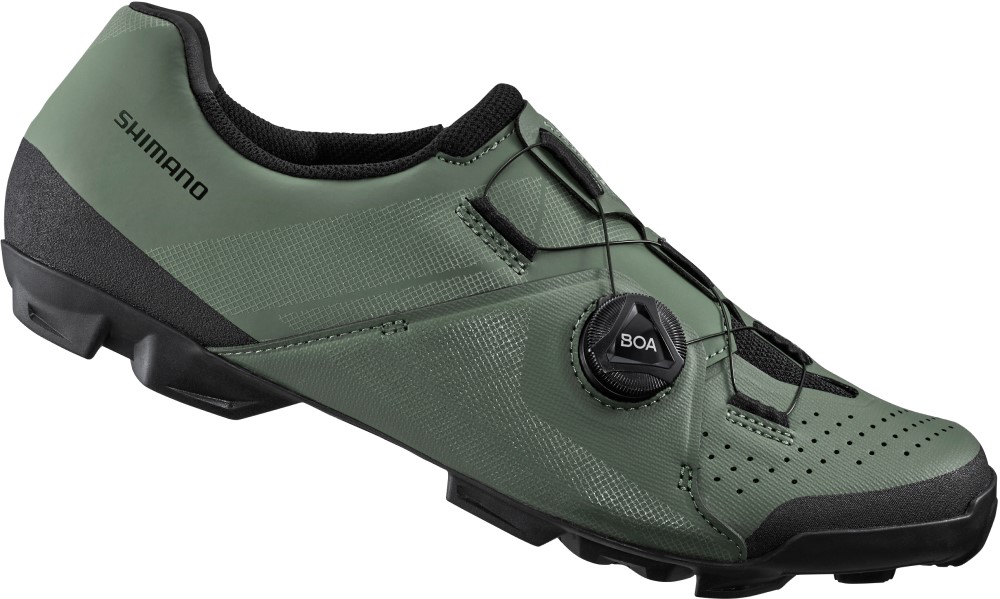 Shimano XC300 Fahrradschuhe Olive