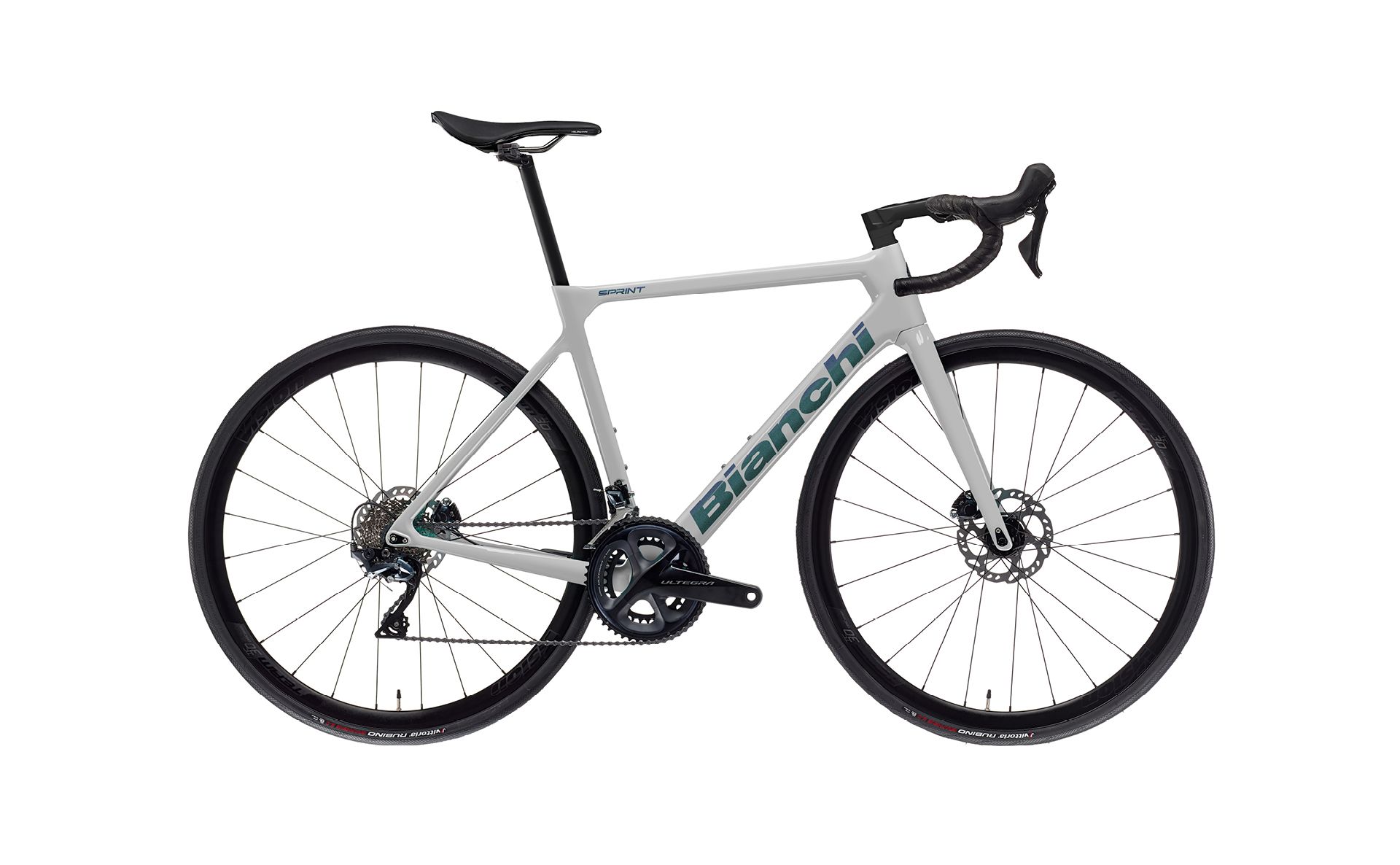 Bianchi Sprint 105 12SP Light Grey/Graphite Race Glossy