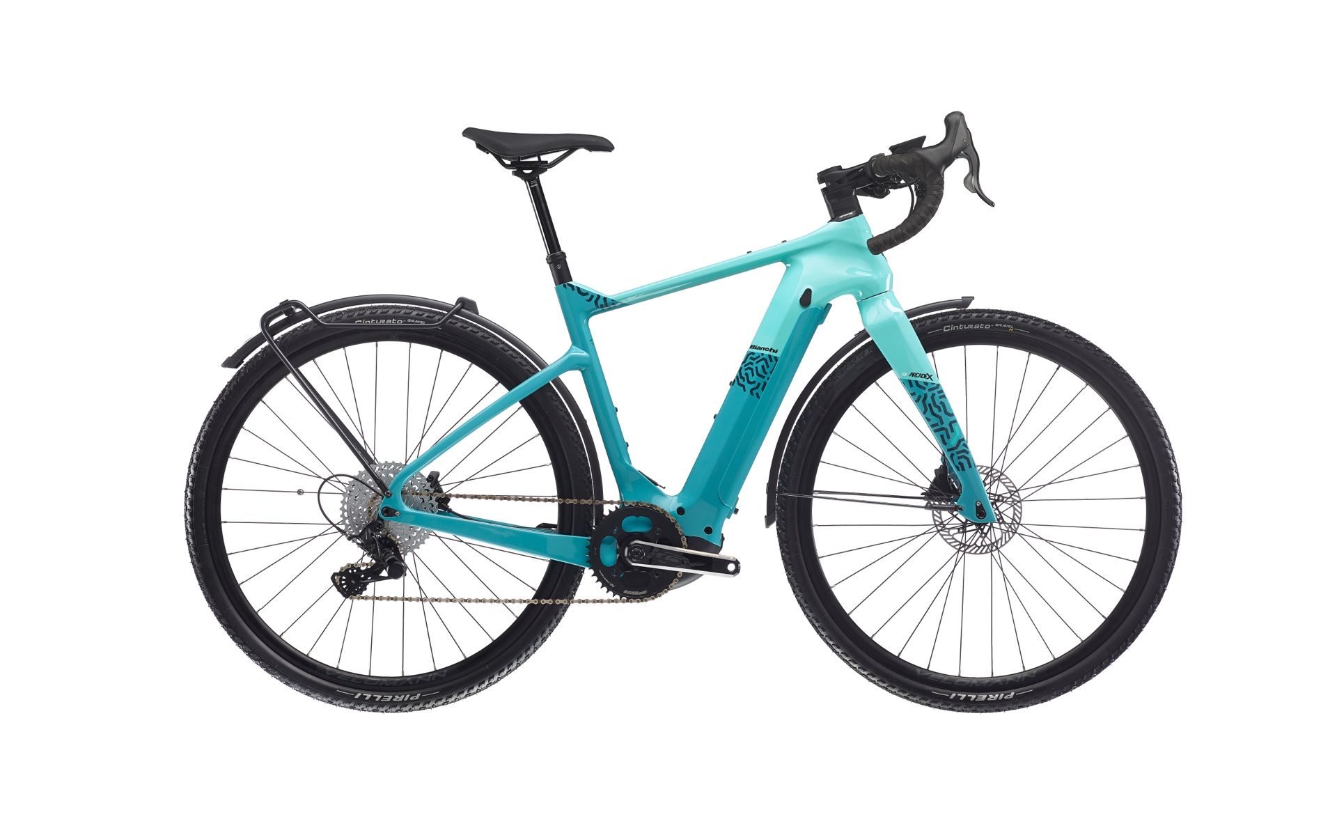 Bianchi E-Arcadex Tourer Apex 12SP Glacier Full Glossy