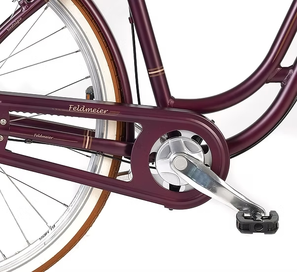 FELDMEIER FC 52 Retro Alu City aubergine matt