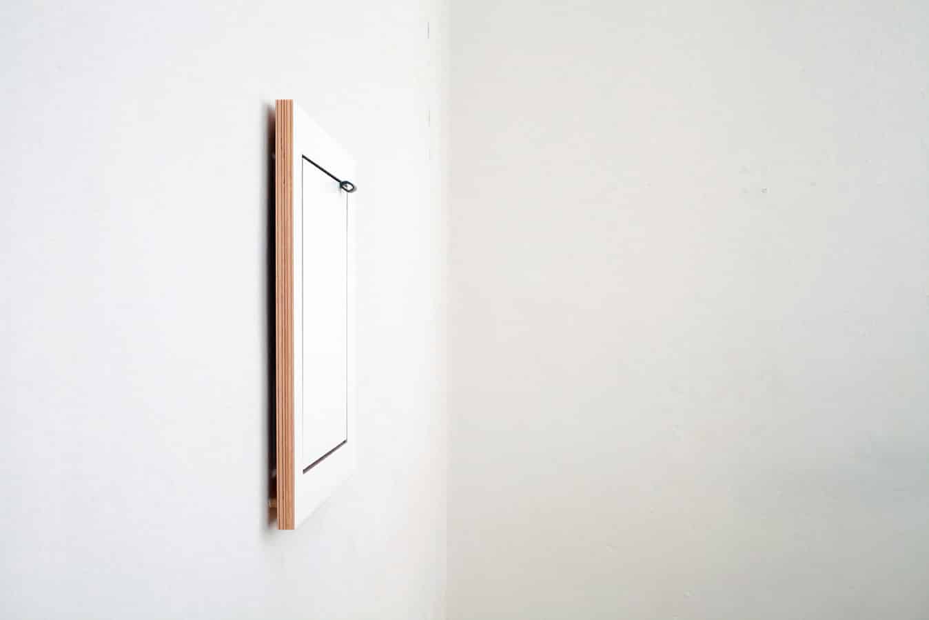 MIKILI SLIT Fahrradregal Weiß  