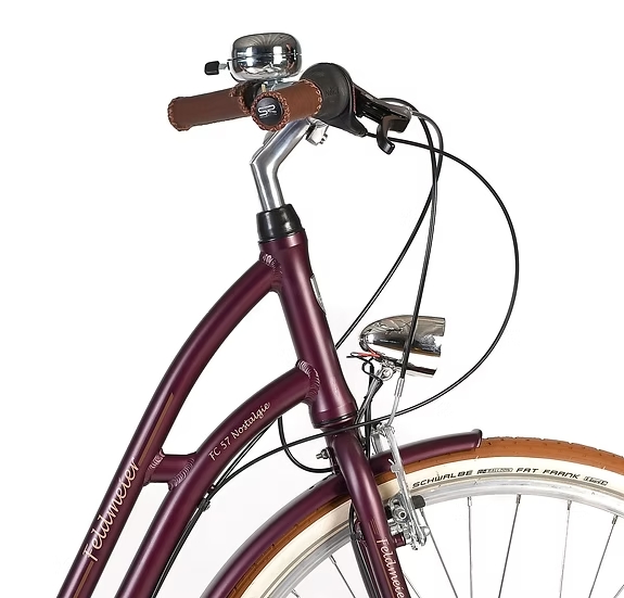 FELDMEIER FC 52 Retro Alu City aubergine matt