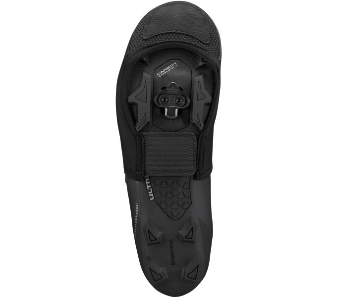 Shimano Dual Softshell Toe Cover Fahrradschuhe Black 