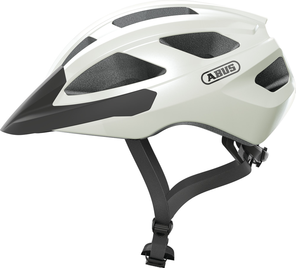 ABUS  Macator Helm pearl white