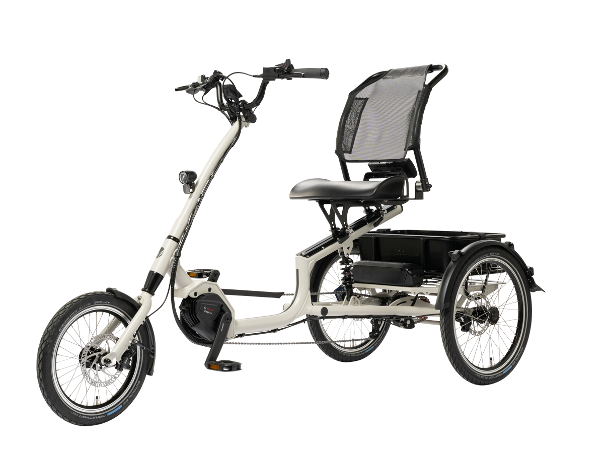 Pfautec Scoobo+ Dreirad Seidengrau matt