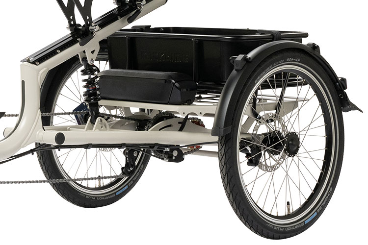 Pfautec Scoobo+ Dreirad Seidengrau matt