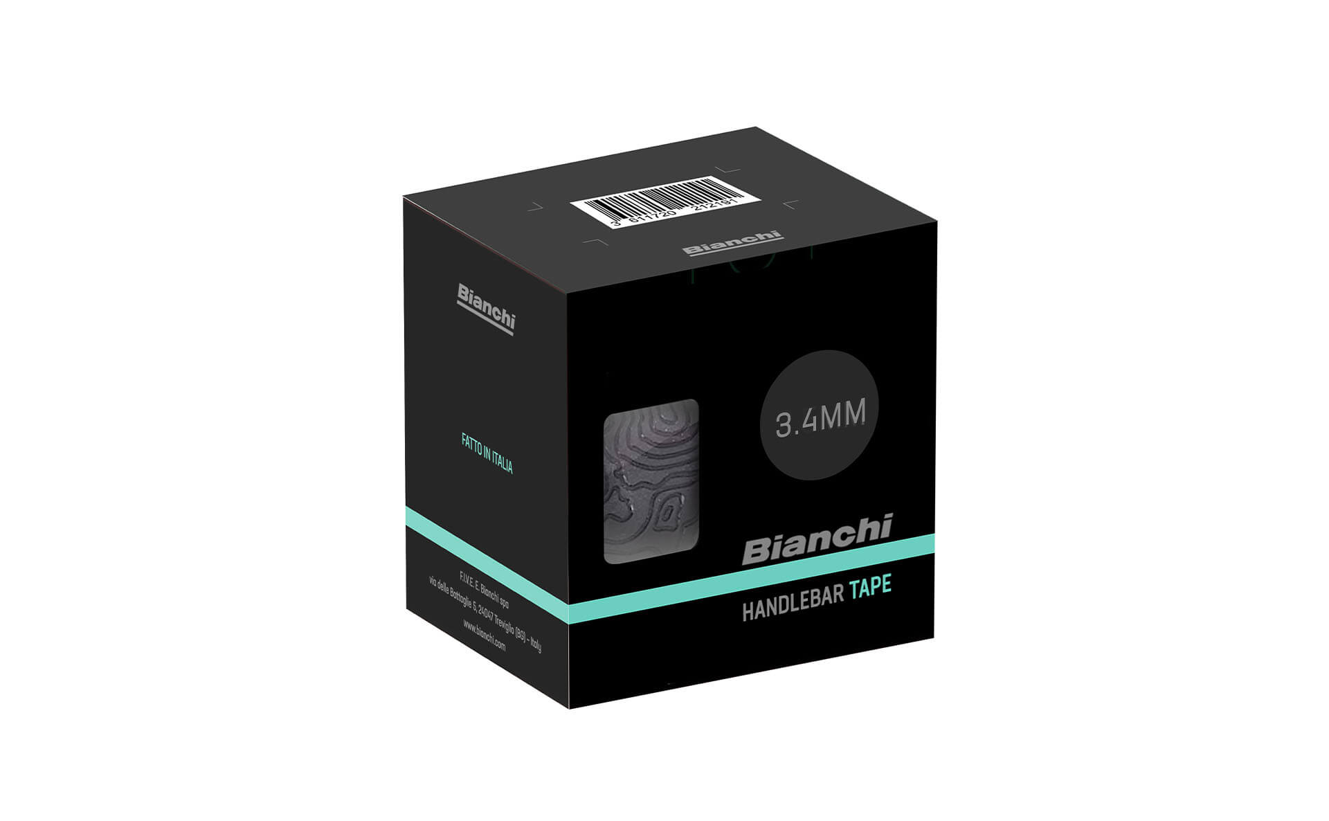 Bianchi Bar Tape Gravel 34 Lenkerband Nero