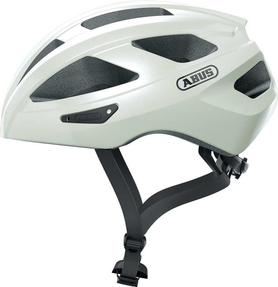 ABUS  Macator Helm pearl white