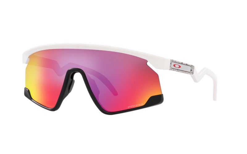 Oakley BXTR Sonnenbrille Prizm Road/Matte White