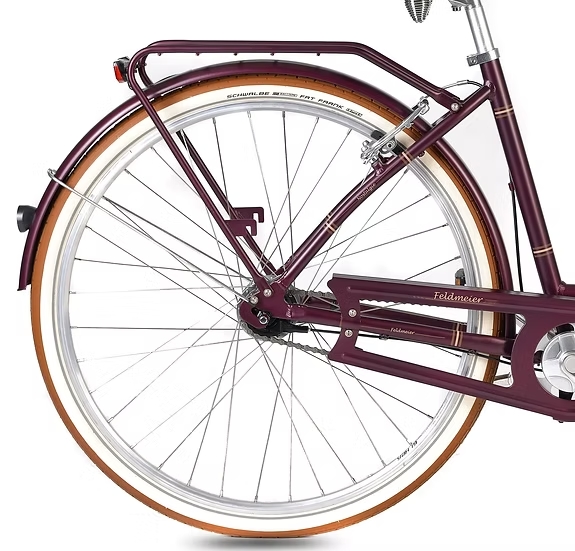 FELDMEIER FC 52 Retro Alu City aubergine matt