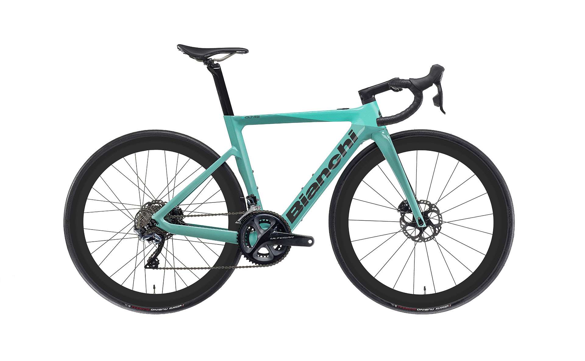 Bianchi E-Oltre 105 2x12Sp X30 Celeste metallic/CK16-Graphite Full Matt