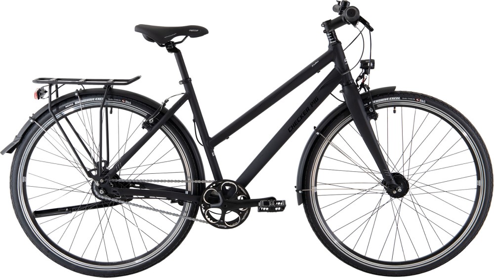 Checker Pig Zulu Trapez schwarz matt