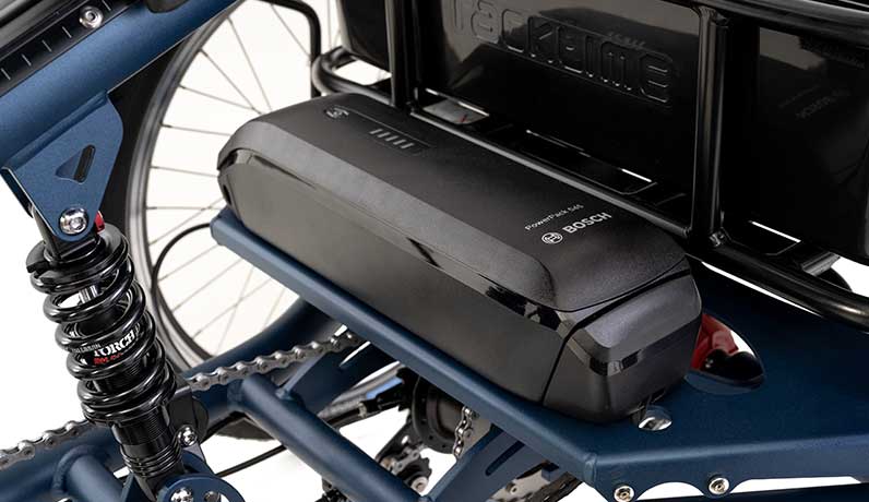 Pfautec Scoobo Smart Dreirad Azzurro Stumpfmatt