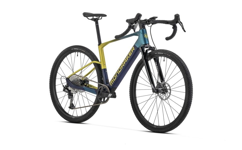 Mondraker Dusty R midnight blue/tonic gold/teal green